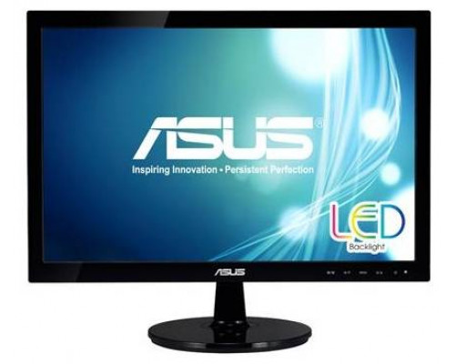 МОНИТОР 18.5" ASUS VS197DE black (LED, LCD, Wide, 1366x768, 5 ms, 90°/65°, 200 cd/m, 50`000`000:1, +D-Sub)